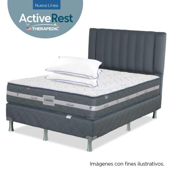 Combo: Colchón Active Rest + Camastrón + Almohadas - Imagen 2