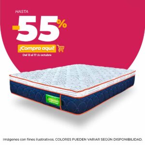 Cyberdays - Colchón Sleep Fitness Comfort